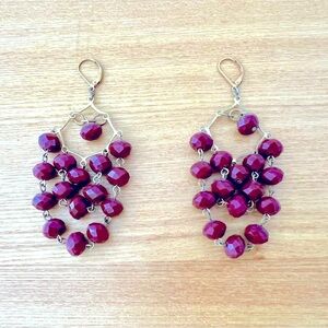 Chandelier style earrings